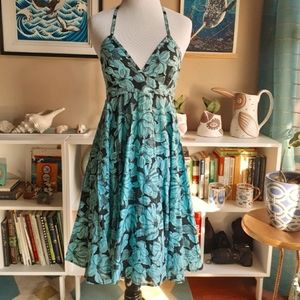 H&M Floral Halter Dress size 6